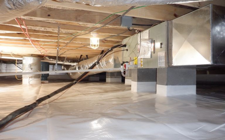 Crawl Space Moisture Control - How It Works