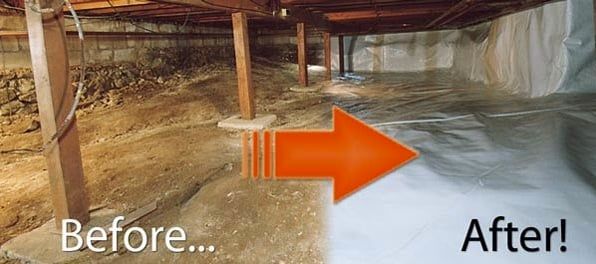 does an encapsulated crawl space need insulation