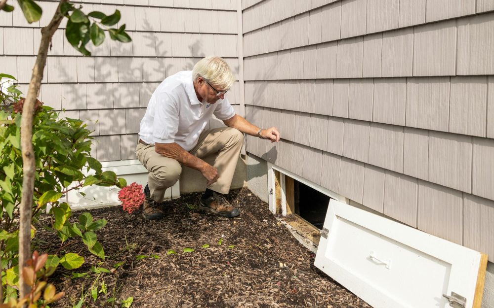 crawl space moisture control